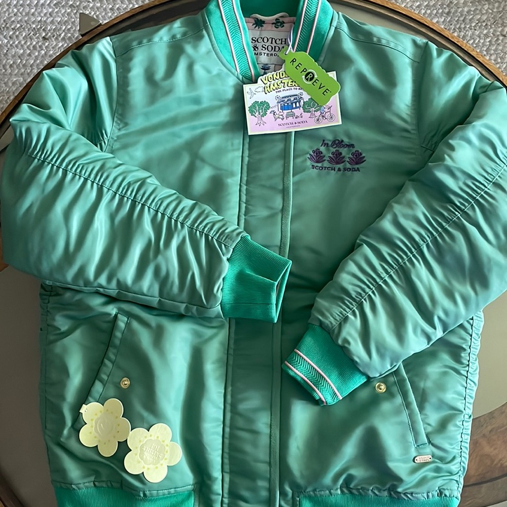 scotch & soda bomber  jacket NWT